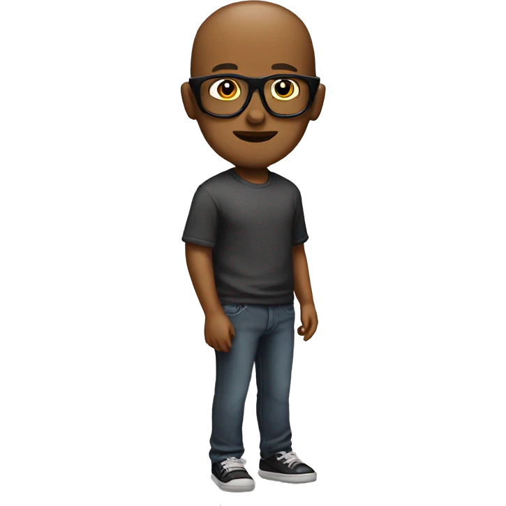 cool adult with dummy emoji
