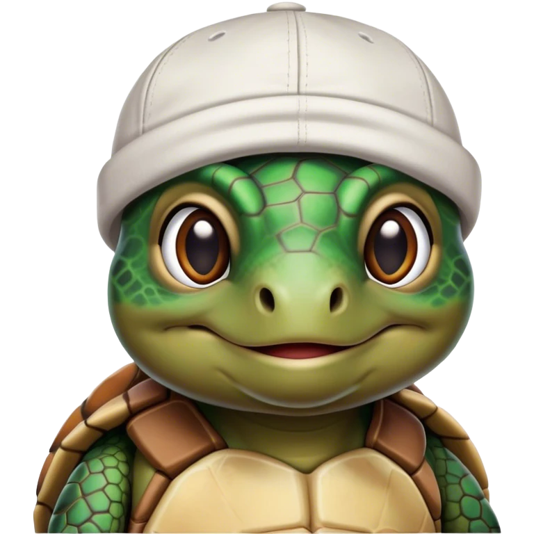 A Turtle Wearing Hip Hop Clothes and Make Up  emoji