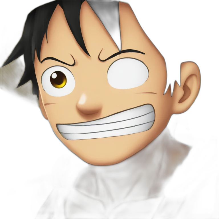 luffy one piece emoji