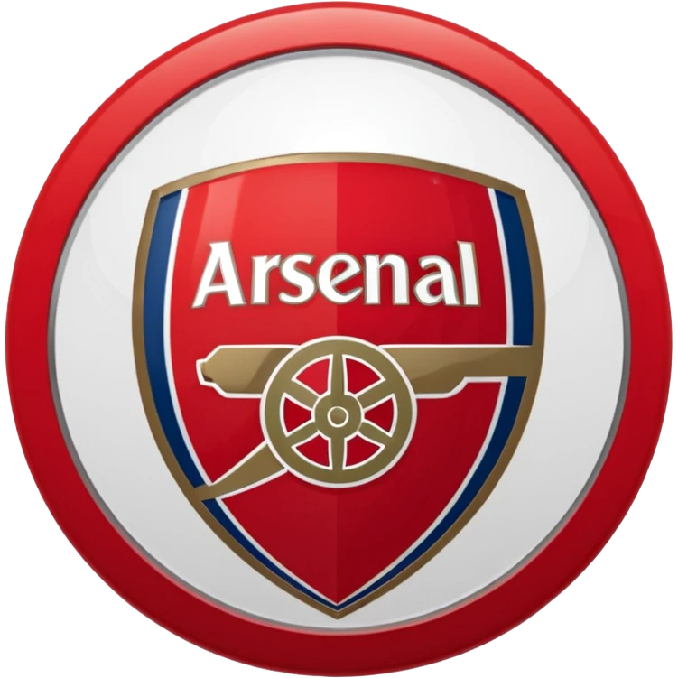 arsenal footbal club logo emoji emoji