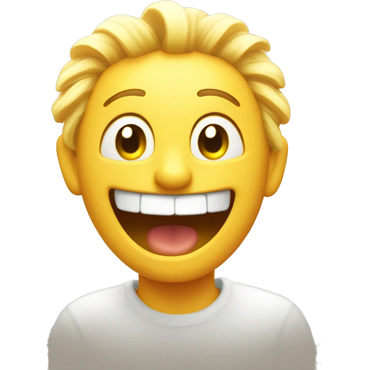 A face with sunbeams radiating from the eyes, a big smile, and a thumbs-up gesture.
 emoji