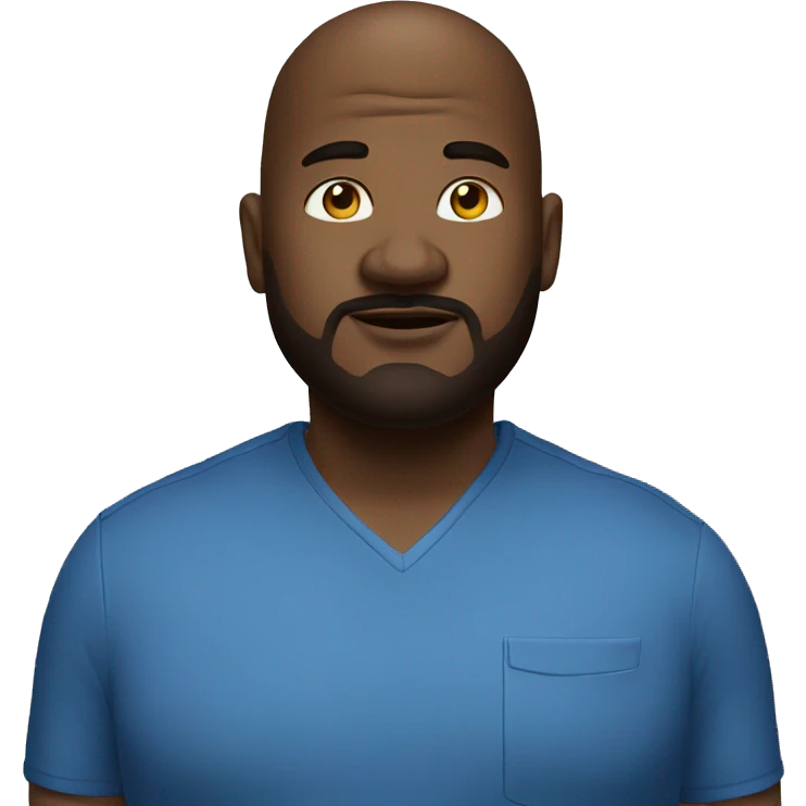 big man gafa blue emoji
