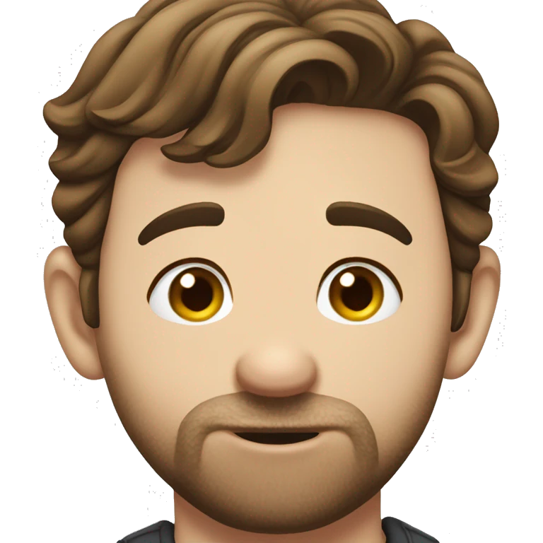 John Krasinski finger on lips emoji