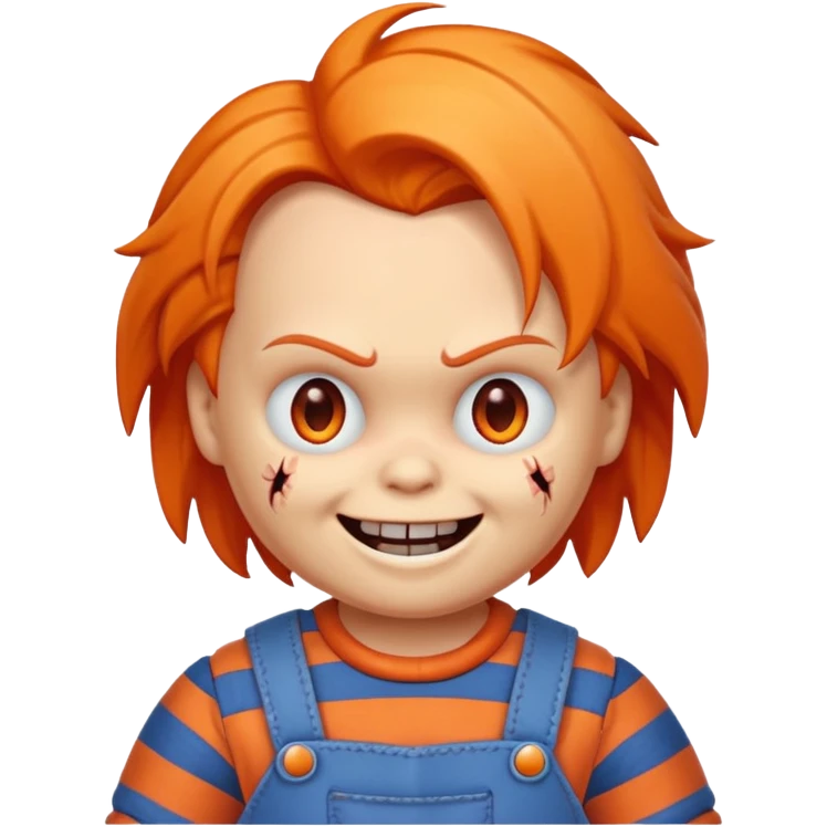 Un emojin de chuky emoji