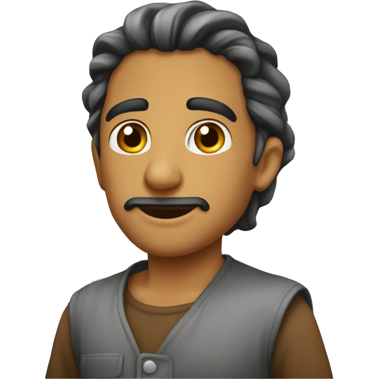 كوب على شكل خروف تركوازي وبي قهوة وعليه مارشميلو emoji