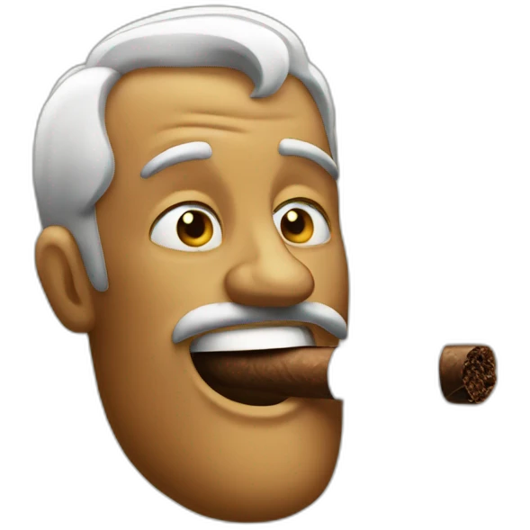 Smoking cigar emoji