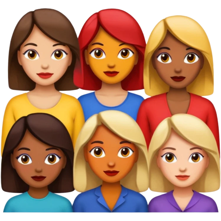 STICKER ART PAINTING WOMEN emoji