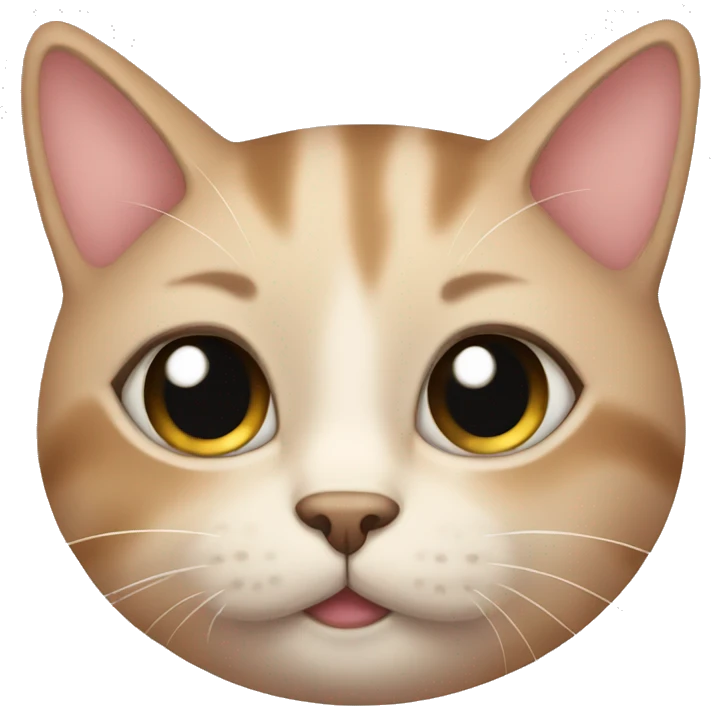 cat with blush  emoji