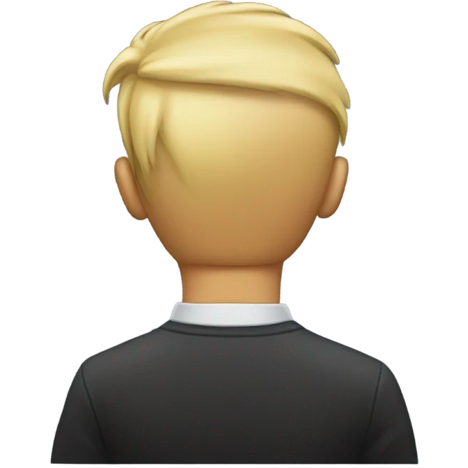 Back of the head emoji