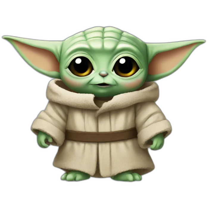 jolly baby yoda emoji
