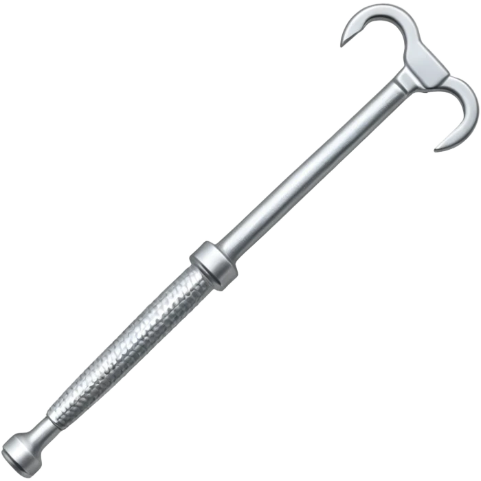 Metal nut cracker tool emoji