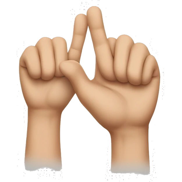 ears closed by two index finger emoji