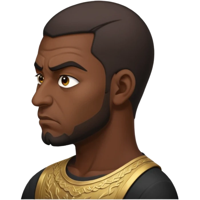 angry Iraqi, in profile emoji
