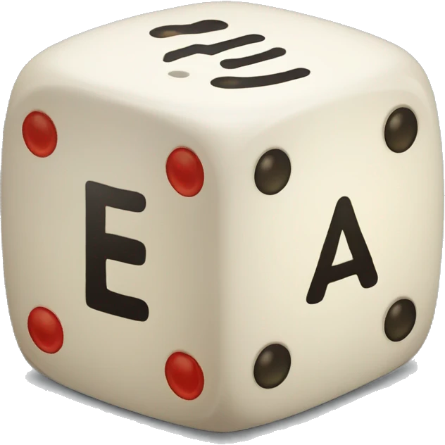 6 on a dice emoji