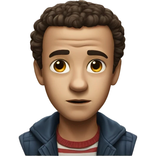 Eleven from stranger things emoji