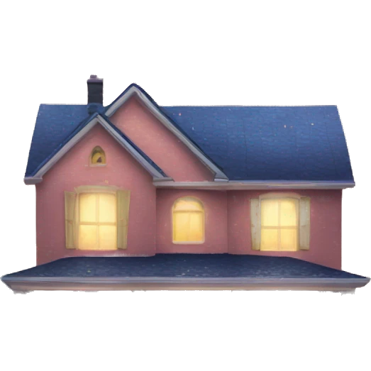 pretty revamped house with shimmer and stars  emoji