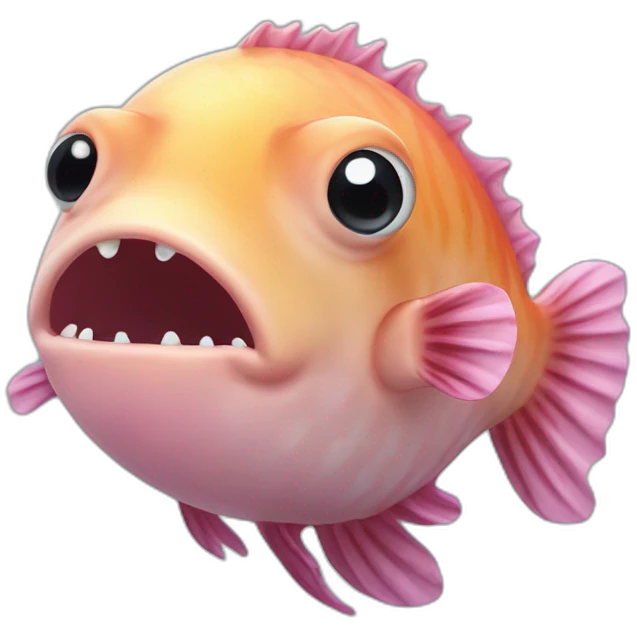Blopfish emoji