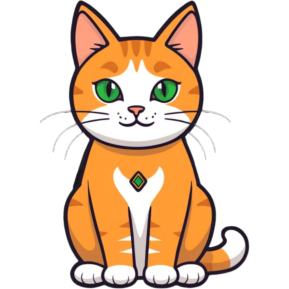 Ginger cat emoji