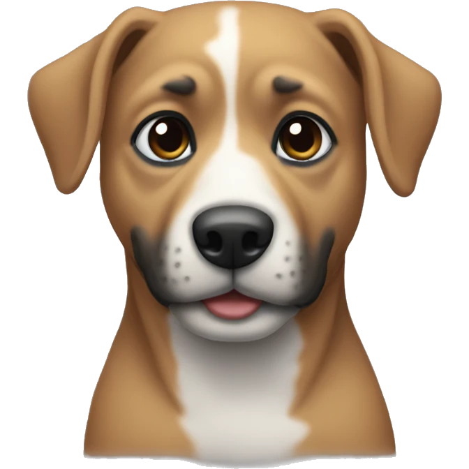 Perro azul emoji
