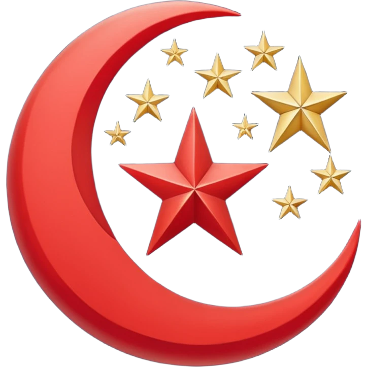 Doğu Türkistan Bayrağı emoji