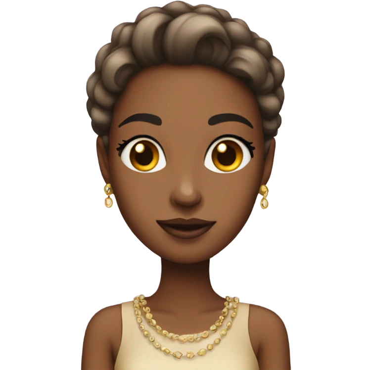 Rich girl emoji