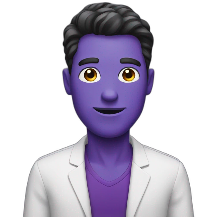 purple guy emoji
