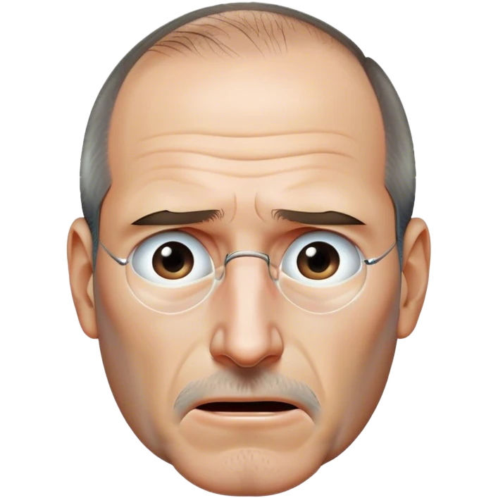 Steve Jobs crying emoji