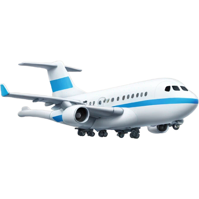 Airplane with 12 engines emoji