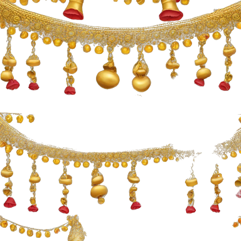Anklets with bells for Indian classical dancers emoji