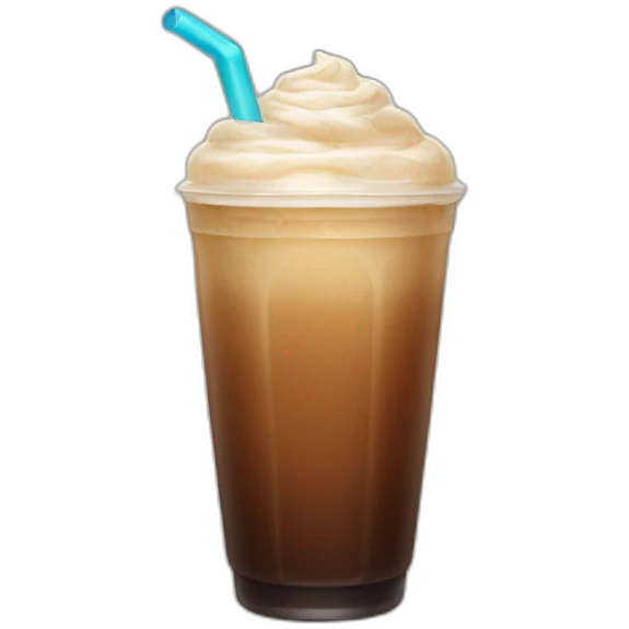 Ice coffee for gay  emoji