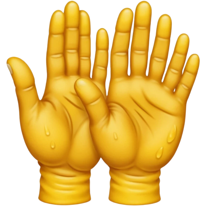Покажи жовті спітнілі руки emoji