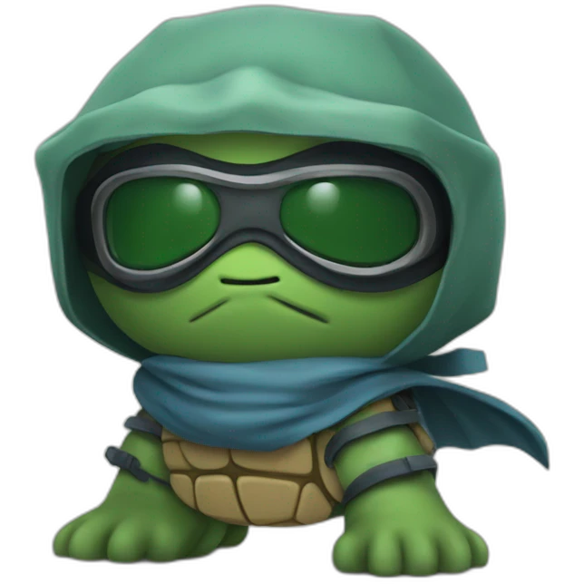 Tortue ninja à Paris emoji