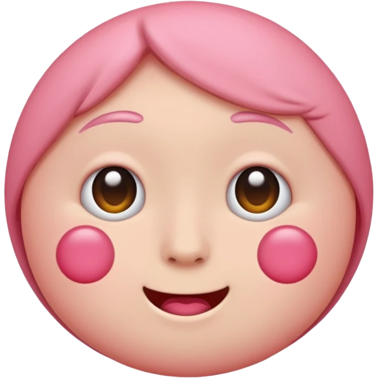 Make me a normal blush emoji  emoji