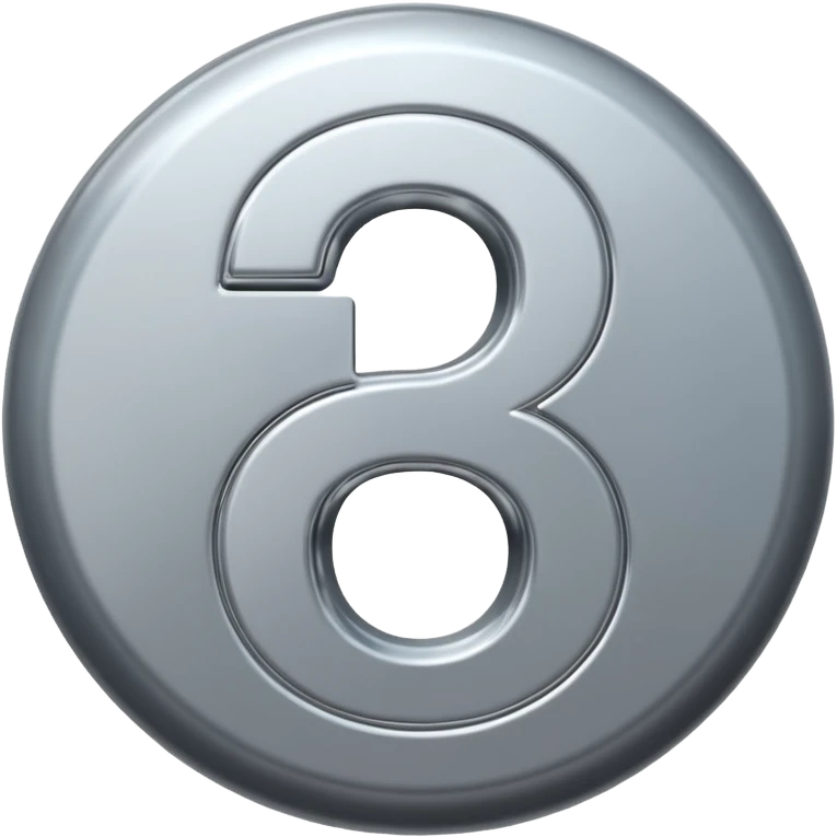 A 3D number 3 in a movie theater setting, shiny metallic surface; bright spotlights from above; cinematic glow with subtle haze; glossy, premium Hollywood countdown look; centered composition. emoji