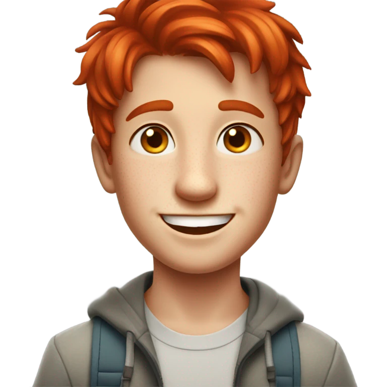 Redhead boy emoji