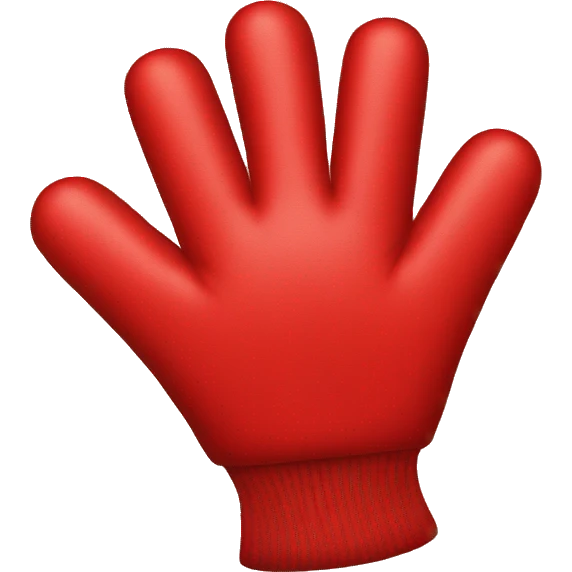 red gloves  emoji