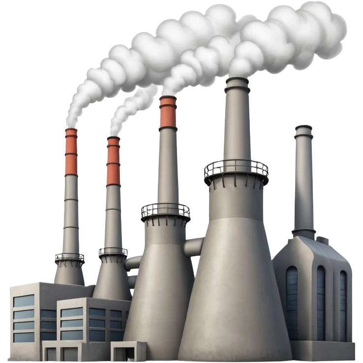 Thermal power plant emoji