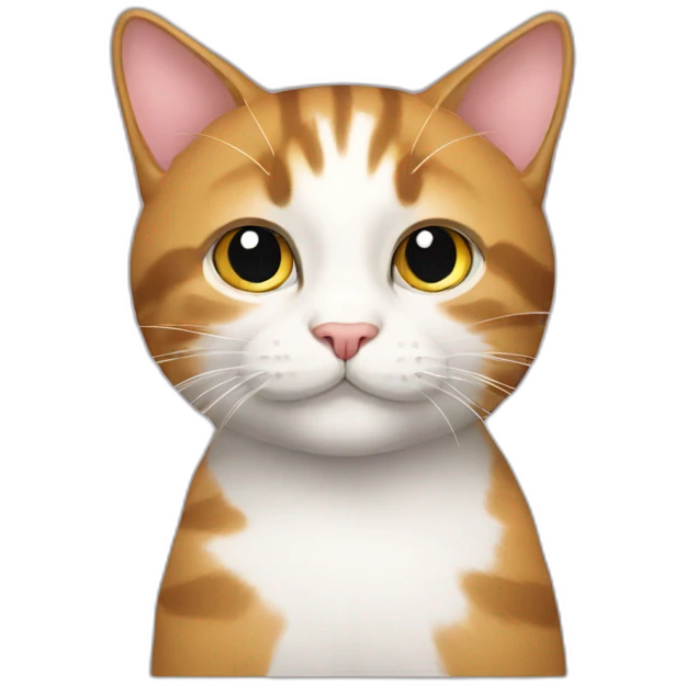 cat with cat emoji