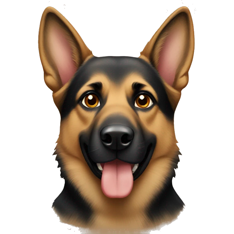 German Shepard  emoji