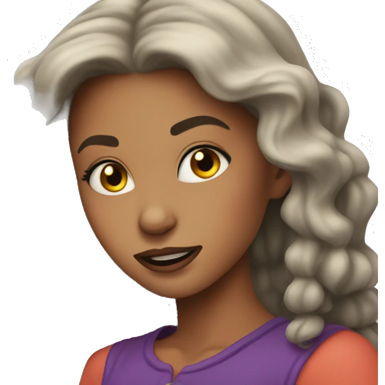 Sabrina the teenager witch emoji