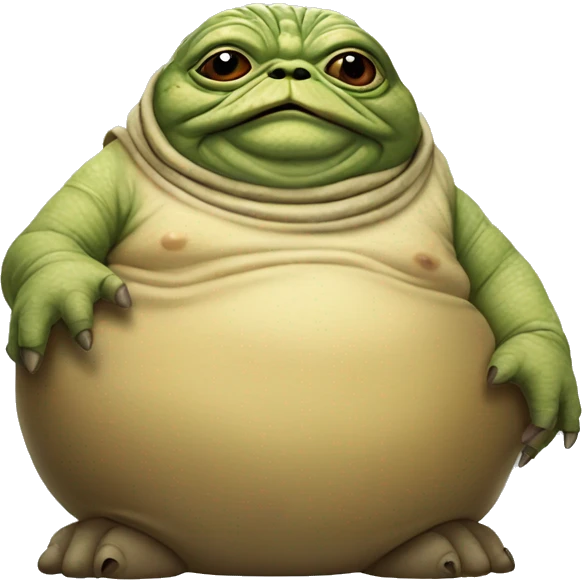 Jabba the Hutt from Star Wars emoji