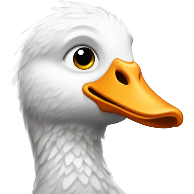 Grumpy goose  emoji