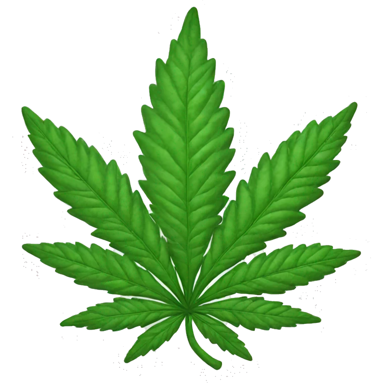 marijuana leaf emoji