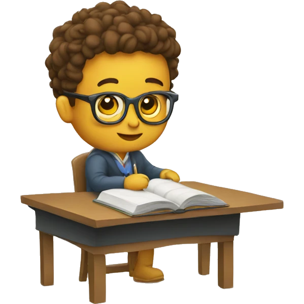 studying schhol emoji