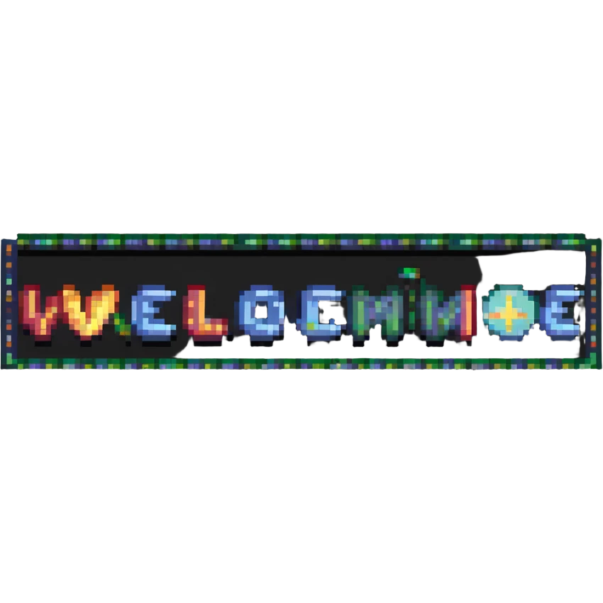 welcome banner emoji