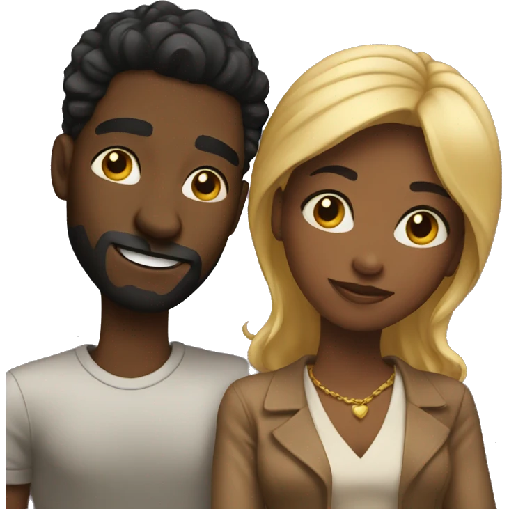 Black lovers  emoji