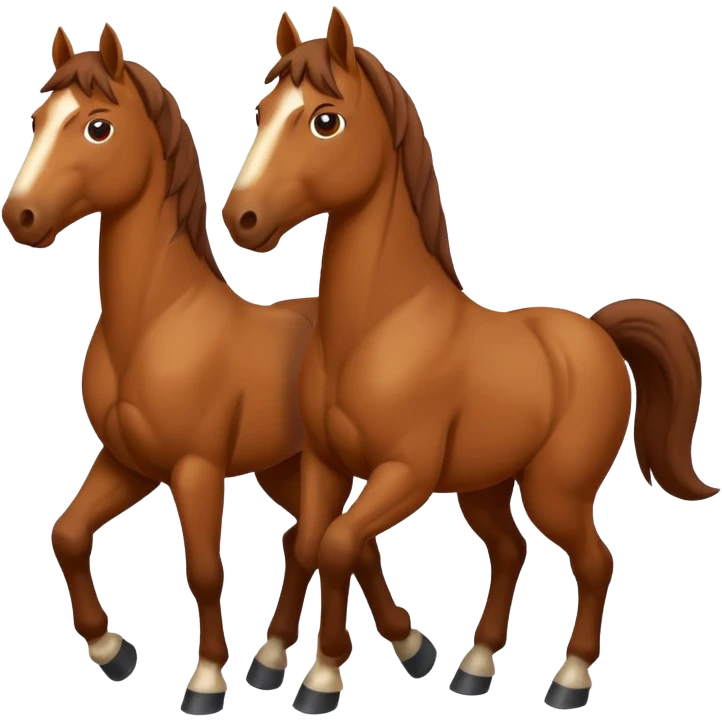 caballos emoji