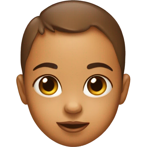 A chick baby with heart eyes emoji