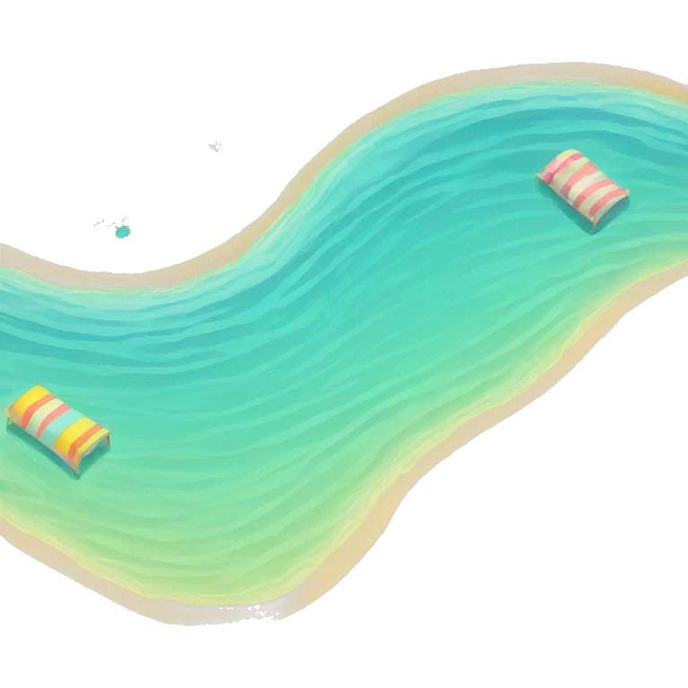 beach isometric emoji