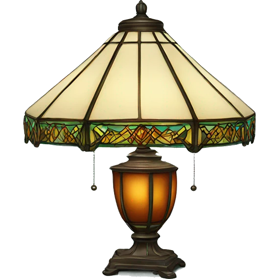 tiffany lamp emoji